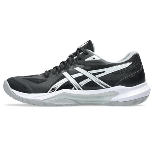 ASICS Women's Gel-Tactic 13 Volleyball Shoes, 8, Black/White