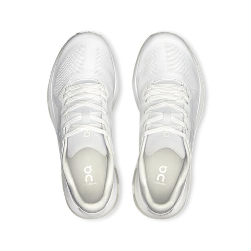 On Women's Cloudzone Sneakers, White | White, 8.5 Medium US