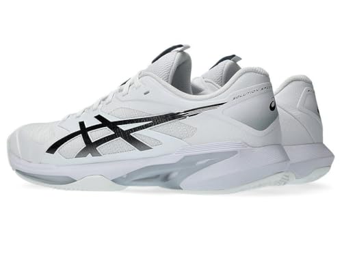ASICS Mens Solution Speed Ff 4 Clay Sports Shoes, WHITE/BLACK, 10 US
