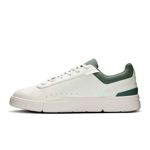 On Men's The Roger Advantage, White/Olive 10.5 M