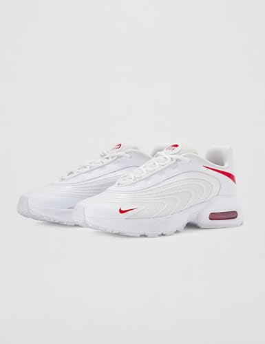 Nike Men's Air Max Fire Shoes, White/University Red, 12