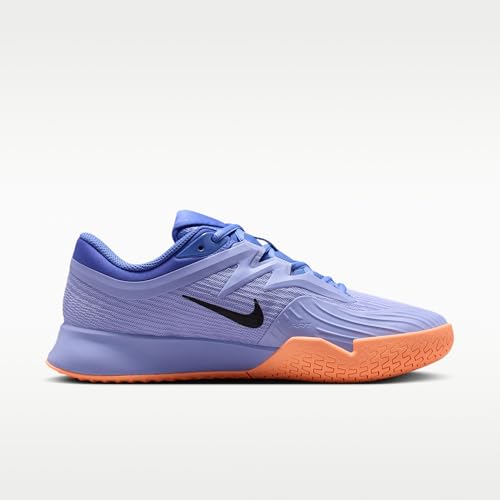 Nike Vapor Pro 3 Women's Hard Court Tennis Shoes (Light Thistle/Sapphire/Orange Pulse/Black) Size 9