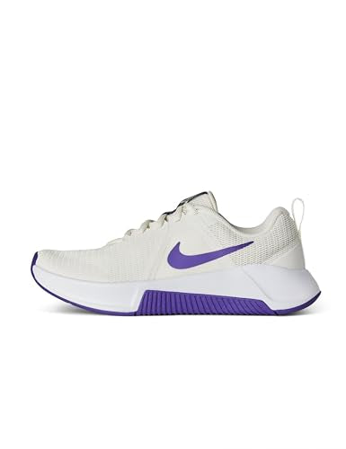 Nike Women's MC Trainer 3 Workout Shoes, Sail/Court Purple-White, 6.5