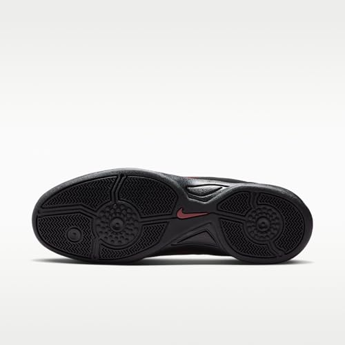 Nike Total 90 Premium Tiempo Men's Shoes (Black/Black/Red Sepia) Size 12