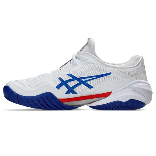 ASICS COURT FF 3 NOVAK Men's All Court Shoes, multicolor (white / blue), 26.0 cm