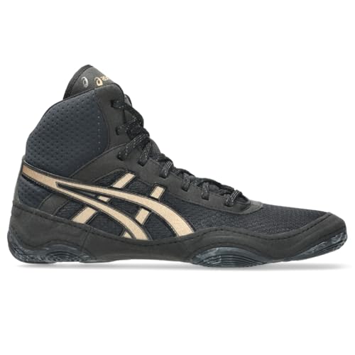 ASICS Women's MATBLAZER Wrestling Shoes, 8, Black/Champagne