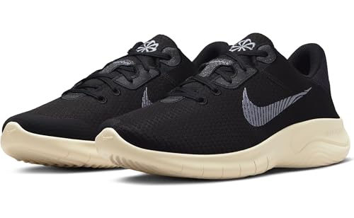 Nike Flex Experience RN 11 NN, Men's Training Shoe, Black/Indigo Haze-Gridiron-Coconut Milk, 44.5 EU, 10.5 UK, Black Indigo Haze Gridiron Coconut Milk, 9.5 UK