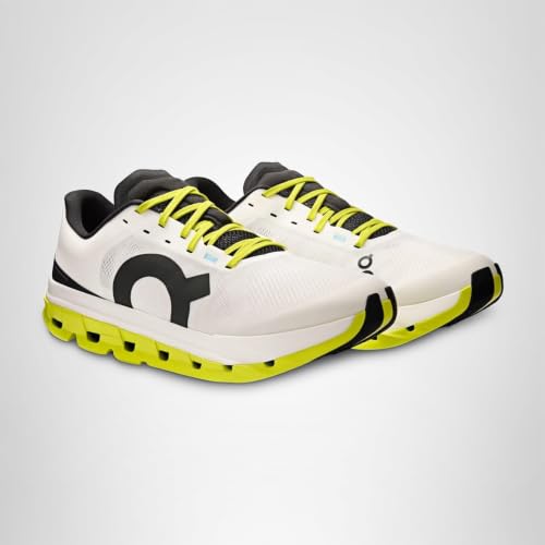 Cloudflow 5 Men's Running Shoes (White/Lime) by On