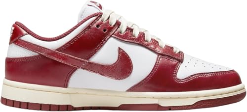 Womens Nike Dunk Low Premium 'White/Team Red'