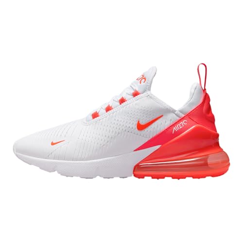 Nike Air Max 270 Women's Shoes (White/White/Bright Crimson) Size 7.5