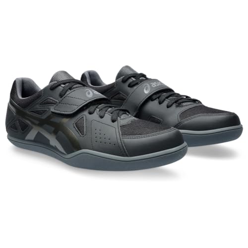ASICS Men's Hyper Throw 3 Track & Field Shoe, 9, Black/Gunmetal