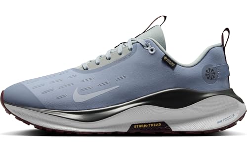 Nike InfinityRN 4 Gore-TEX Men's Waterproof Road Running Shoes (HQ0265-400, Ashen Slate/Light Pumice/Dark Smoke Grey/Football) Size 7.5