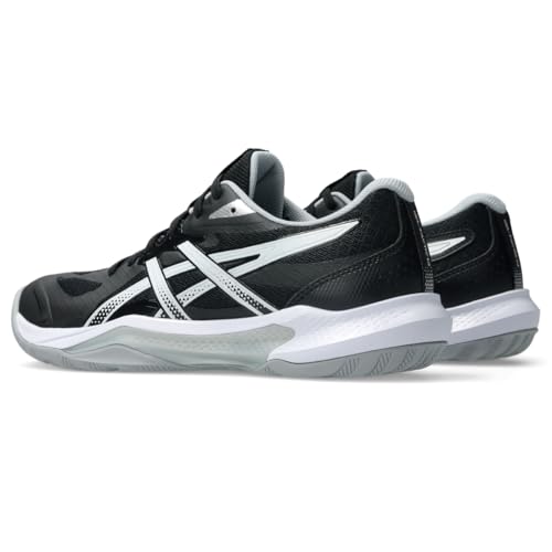 ASICS Women's Gel-Tactic 13 Volleyball Shoes, 8, Black/White