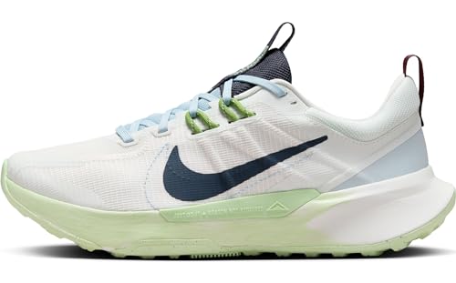 Nike Women's Running Shoes, Summit White Thunder Blue Vapor Green, 5