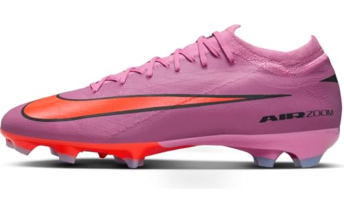 Nike Mercurial Vapor 16 Pro Firm-Ground Low-Top Soccer Cleats (Magic Flamingo/Total Crimson/Black) Size 10.5