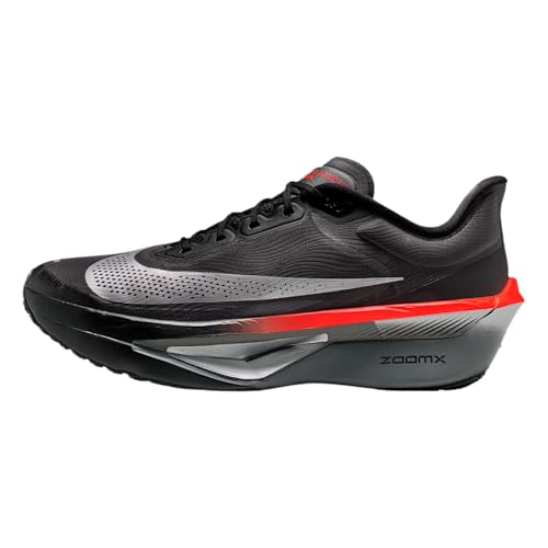 Nike Zoom Fly 6 Men's Road Racing Shoes (Black/Bright Crimson/Wolf Gray/Metallic Silver) Size 8.5