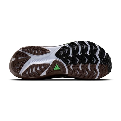 Brooks Men's Ghost Trail, Off-Road Running Shoe for Rugged Terrain - Brown/Black/Nightlife - 13 Medium