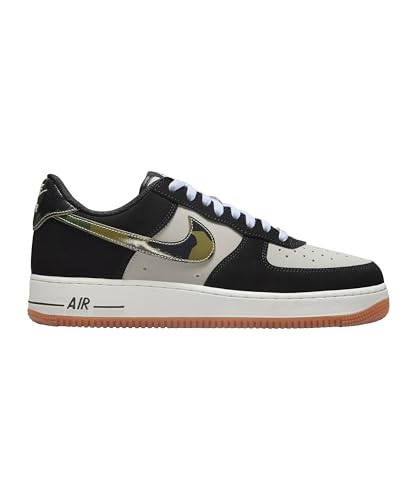 Nike Air Force 1 Low Retro Men's Shoes (White/Gum Medium Brown/Summit White/Black) Size 12