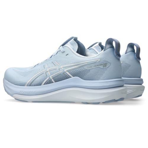 ASICS Women's Gel-Kayano 33 Running Shoes, 8.5, Solid AIR/Soft Sky