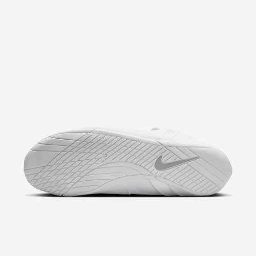 Nike Fury Wrestling Shoes (AO2416-102, White/White/Metallic Silver) Size 12
