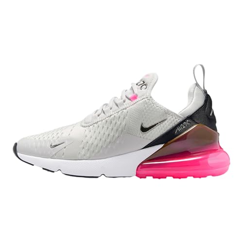 Nike Air Max 270 Women's Shoes (Photon Dust/Hyper Pink/White/Metallic Silver) Size 6