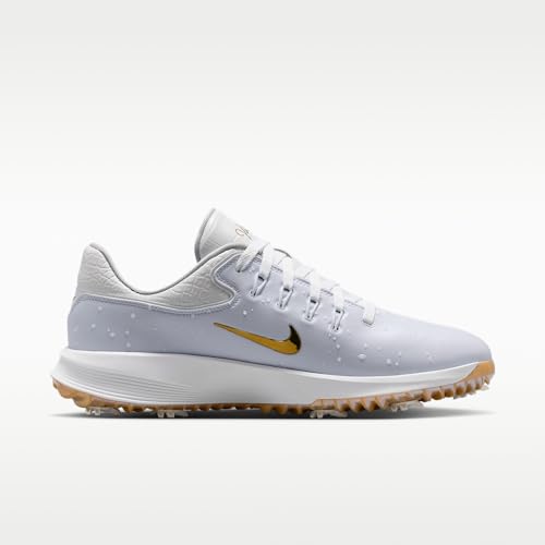 Nike Victory Pro 4 Golf Shoes (White/Metallic Gold) Size 11
