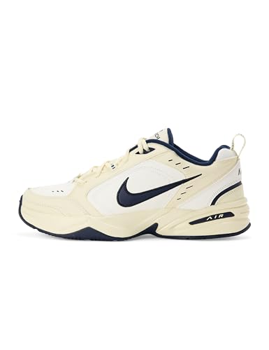 Nike Men's Air Monarch IV Workout Shoes, Coconut Milk/Obsidian-Sail-Black, 10.5