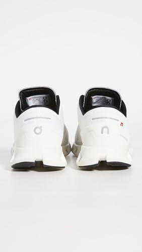 On Men's Cloud X Sneakers, White/Black, 11 Medium US