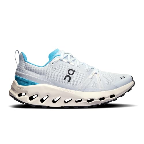 On Womens Cloudsurfer Trail Arctic/Ivory 9 Medium