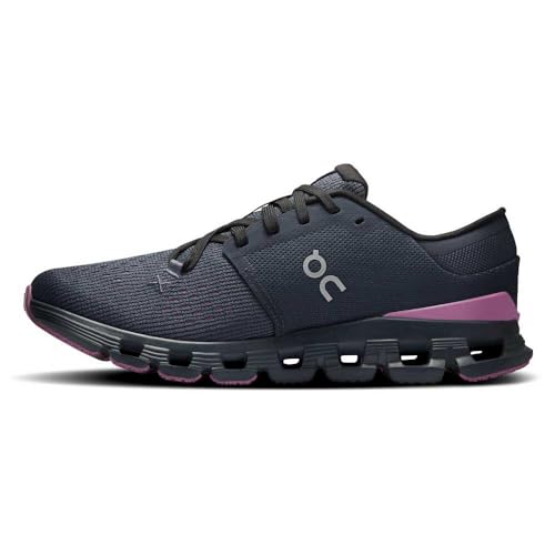 On Womens Cloud X 4 Navy/Sakura 6.5 Medium