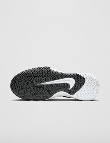 Nike Men's Precision 7 Basketball Shoes, Black/White-Iron Grey-Smoke Grey, 10.5