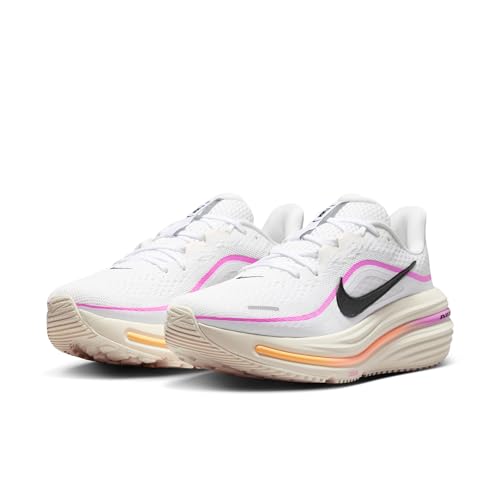 Nike Women's Air Winflo 12, White/Black-Light Magenta-Chalk, 7