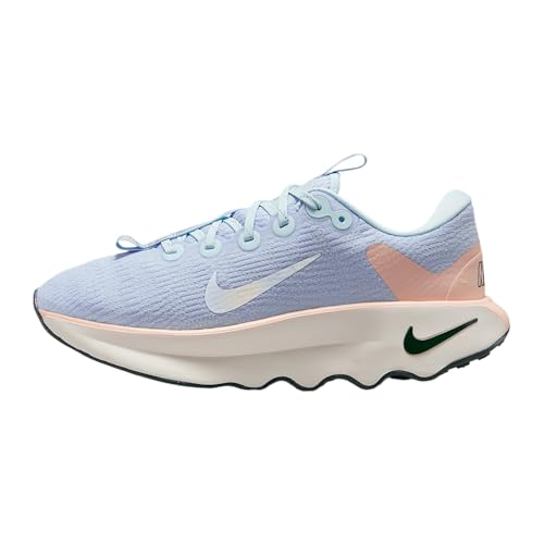 Nike Motiva Premium Women's Walking Shoes (HV5229-474, Glacier Blue/Washed Coral/Vintage Green/Multi-Color) Size 7.5