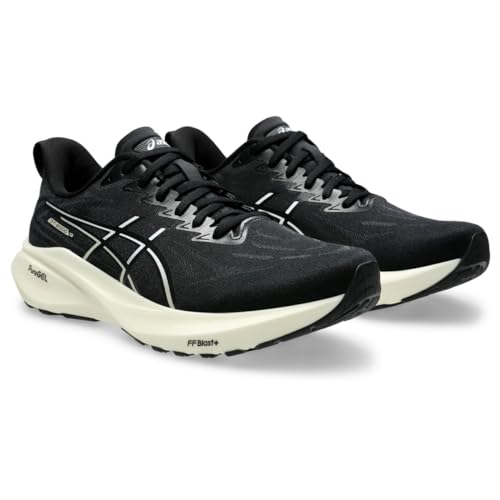 ASICS Men's GT-2000 13 Running Shoes, 9, Black/White