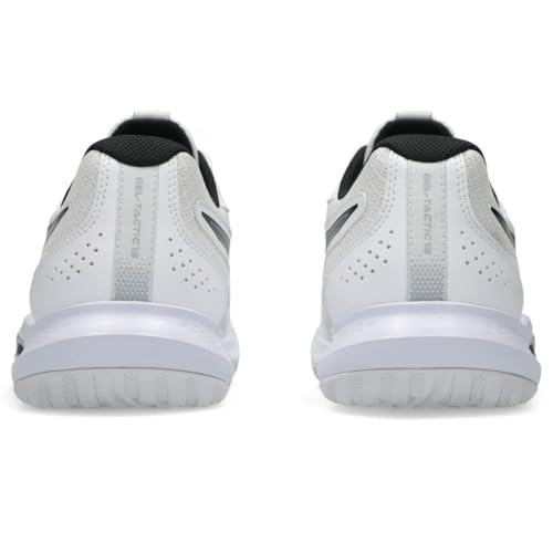 ASICS Men's Gel-Tactic 13 Volleyball Shoes, 10, White/Black