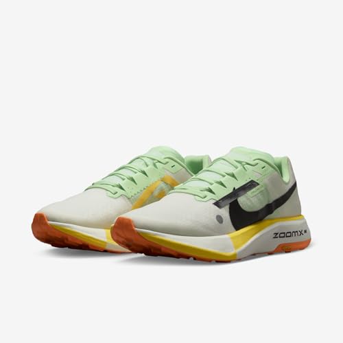 Nike Ultrafly Men's Trail Racing Shoes (DX1978-102, Summit White/Vapor Green/Laser Orange/Black) Size 6.5