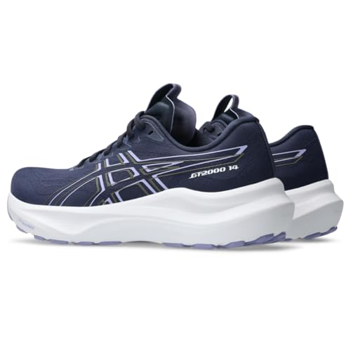 ASICS Women's GT-2000 14 Running Shoes, 10, Midnight/Bluebell