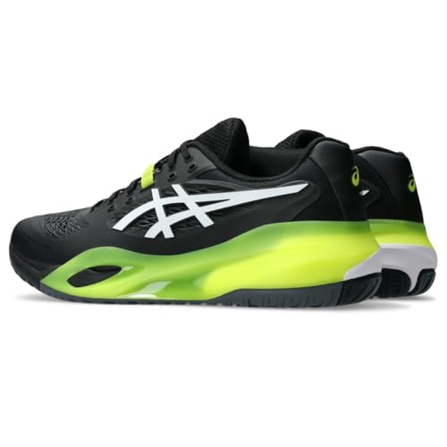 ASICS Men's Gel-Resolution X Tennis Shoes, 11.5, Black/White
