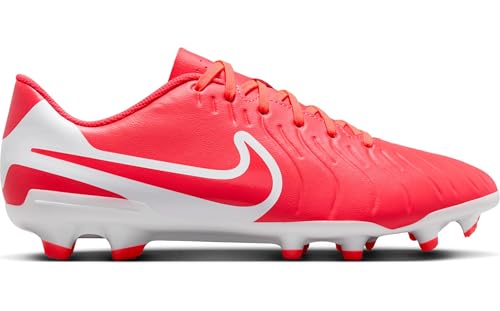 NIKE Tiempo Legend 10 Club MG SneakerUnisex – Adult, Hot Lava White, 11.5 US