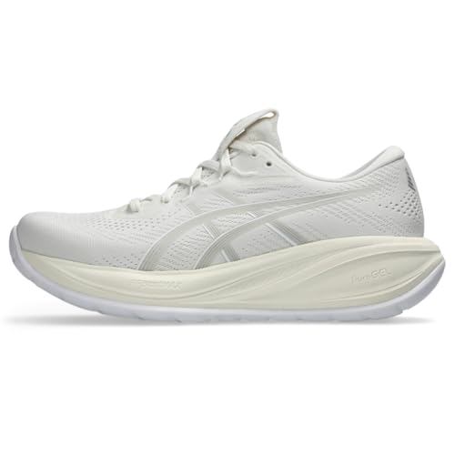 ASICS Women's Gel-Cumulus 28 Running Shoes, 7, Cream/Glacier Grey