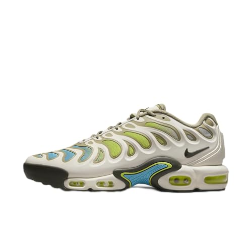 Nike Air Max Plus Drift Men's Shoes (FD4290-008, Phantom/Cyber/Baltic Blue/Cargo Khaki) Size 4.5