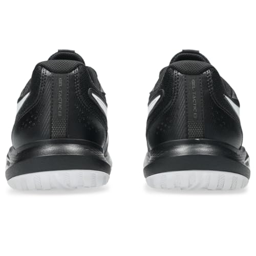 ASICS Men's Gel-Tactic 13 Volleyball Shoes, 9.5, Black/White