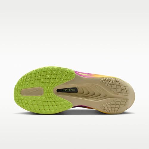 Nike Zoom Fly 6 Men's Road Racing Shoes (Citron Pulse/Volt Ice/Hyper Violet/Indigo Burst) Size 10.5