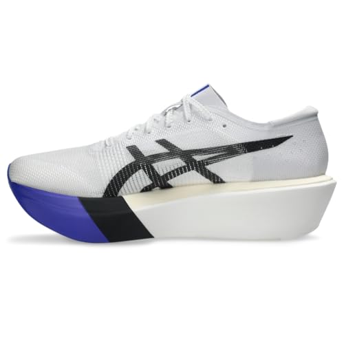 ASICS Unisex METASPEED Sky Tokyo Running Shoes, 9M / 10.5W, White/Cobalt Burst