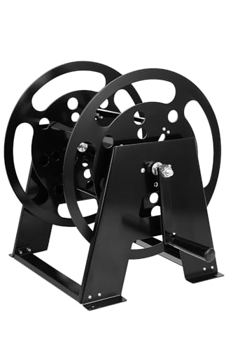 RV Extension Cord Reel Stand, 50-200 FT RV Extension Cord Reel Holder