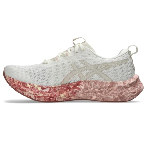 ASICS Women's Noosa TRI 16 Running Shoes, 9.5, Cream/Breeze
