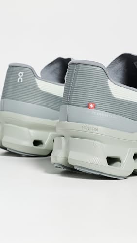 On Men's Cloudmonster Void Sneakers, Iceberg/Tin, 8.5 Medium US