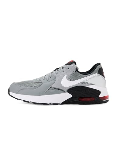 Nike Men's Air Max Excee, Particle Grey/White-Black-University Red, 10