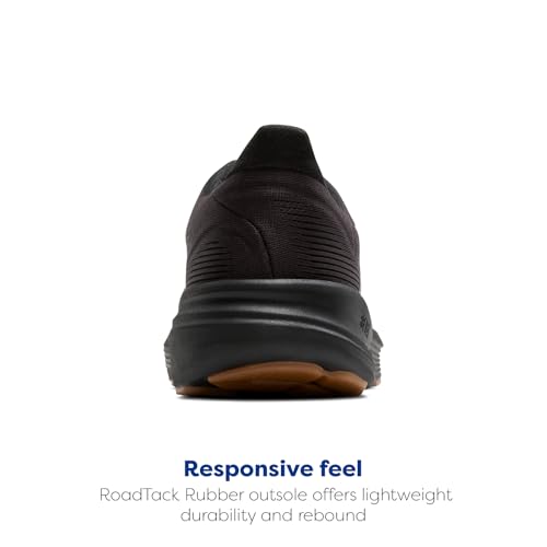 Brooks Men’s Revel 8 Neutral Running & Walking Shoe - Black/Black - 9.5 Medium