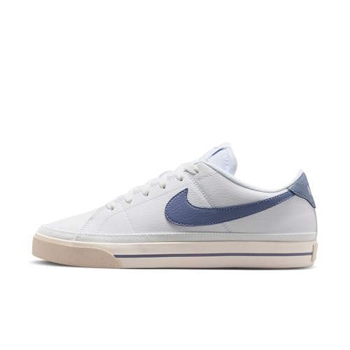 Nike Women's Court Legacy Next Nature Shoes, White/Ashen Slate-Sail, 8.5